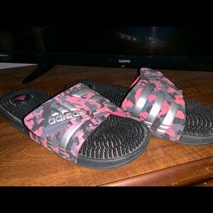 Adidas massaging slides
